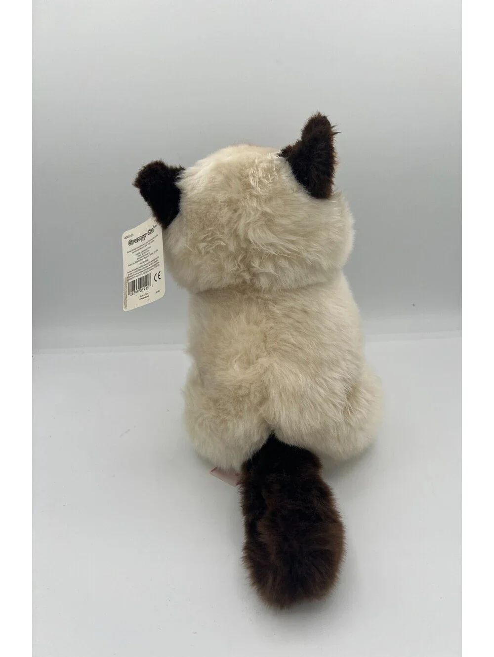 GUND Grumpy Cat Plush Stuffed Animal Realistic Kitty With Tag EUC Clean